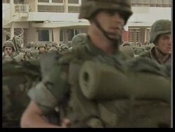 CONGO: BRAZZAVILLE: US TROOPS BEGIN TO LEAVE News Clip