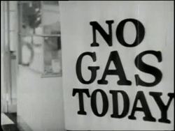 Gasoline is rationed at home during World War II. News Clip