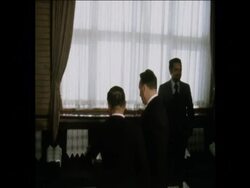 SYND 31-1-74 JAPANESE PM MEETS SAUDI ARABIAN OIL MINISTER AND ALGERIAN INDUSTRY MINISTER IN TOKYO Instructional Video