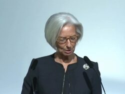 Christine Lagarde Give Speech on Capitalism News Clip