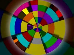 Color Circle background Stock Footage