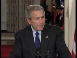 Bush says it is 'naive' to think Iraq war has worsened terrorism News Clip