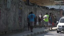 Rocinha Favela & Streetscenes, Sao Conrado Station News Clip