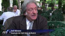 VOICED: MÃƒÂ­tico cafe madrileno amenazado News Clip