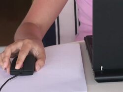 HD: Scrolling The Mouse Stock Footage