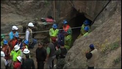 Nine miners rescued after being trapped underground for six days Instructional Video