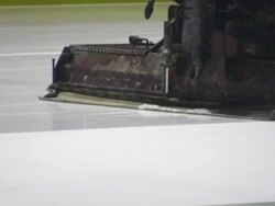 Ice Cleaner (HD) Stock Footage