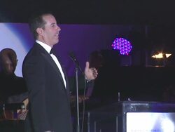 PERFORMANCE: Jerry Seinfeld introduces Bette MidlerÃ‰ Stock Footage