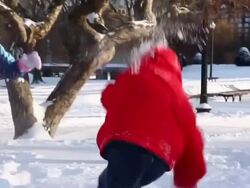 Winter Snow Storm Hammers Northeastern US Stock Footage