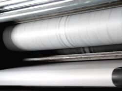 printing of newspapers Stock Footage