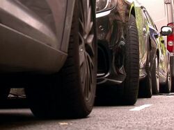 Tax discs and cars in Millbank News Clip