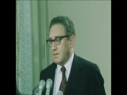 SYND 6 5 75  KISSINGER SPEAKS ON INVESTIGATION OF C.I.A News Clip