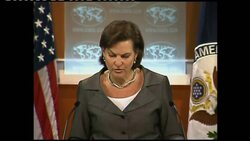 +4:3 White House and State Dept briefings on Syria News Clip