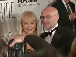 Jackie DeShannon and Phil Collins at the Songwriters Hall of Fame 2010 Annual Awards Gala at New York NY. (Footage by WireImage Video/GettyImages) Stock Footage
