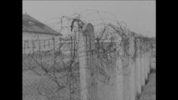 CAN596 POLISH CATHOLIC CLERGY PERSECUTED IN DACHAU DEATH CAMP VISIT CHAPEL ERECTED ON ITS SITE IN MEMORIAL Instructional Video