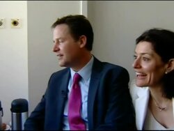 Nick Clegg visits Kingston Hospital News Clip