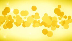 Soft Yellow Particles (Loopable) Stock Footage