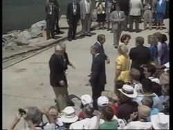 USA: SAN DIEGO: BOB DOLE BEGINS REPUBLICAN CAMPAIGN IN SAN DIEGO News Clip