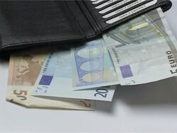 Stealing money Stock Footage