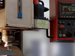 Milling Machine in Operation (close-up) Stock Footage