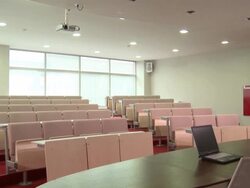 HD: Lecture hall Stock Footage