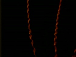 Fireworks display, black night sky Stock Footage