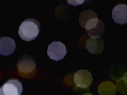 purple light out of focus Stock Footage