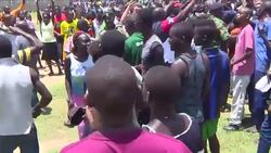 CLEAN : Protests in Mombasa as Kenya votes News Clip