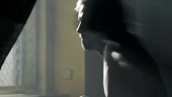 Punching bag workout Stock Footage