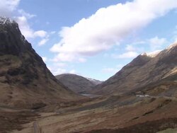 Glencoe Mountains Stock Shots News Clip