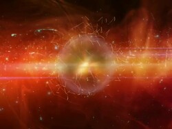 Metal ball for the logo Stock Footage