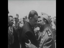 CAN172 UAR PRESIDENT NASSER VISITS THE YEMEN News Clip