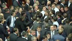 Further scuffles in parliament ahead of vote for new speaker News Clip