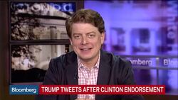 Trump Tweets After Obama's Clinton Endorsement News Clip