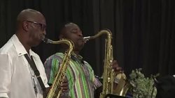 CLEAN : Artists and family commemorate Hugh Masekela News Clip