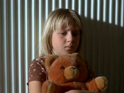 Abandoned child Stock Footage