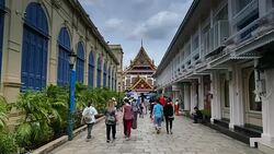 wat phra kaew bangkok Stock Footage