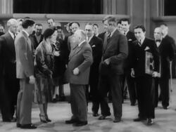 Anniversary dinner for Carl Laemmle Stock Footage