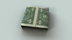 The Gift Of Money Animation Stock Footage