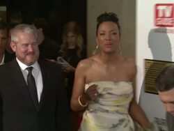 Adam Reed, Aisha Tyler, Chris Parnell at 2012 Crit Stock Footage