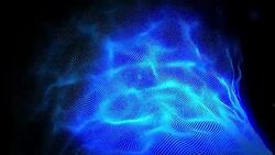 Abstract background with waves loop Stock Footage