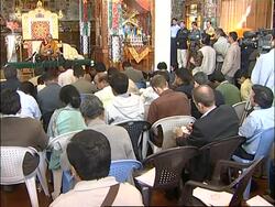 WRAP Gansu, monks, Dalai Llama presser, India demo, DL praying News Clip