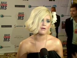 13th Annual Race to Erase MS red carpet Stock Footage