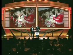 SPEECH: Marc Anthony, Wayne Gretzky at 27th Anniversary Sports Spectacula Stock Footage