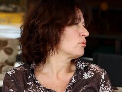 Chatting in cafe Stock Footage