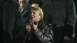 VOICED : Ucrania Timoshenko sale de prision News Clip