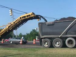 Road Construction Stock Footage