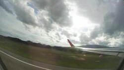 Plane taking off Stock Footage