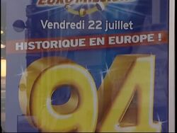 Euromillions rollover lottery jackpot will be a record 95 milliion euros News Clip