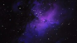 Journey to the Eagle Nebula Stock Footage